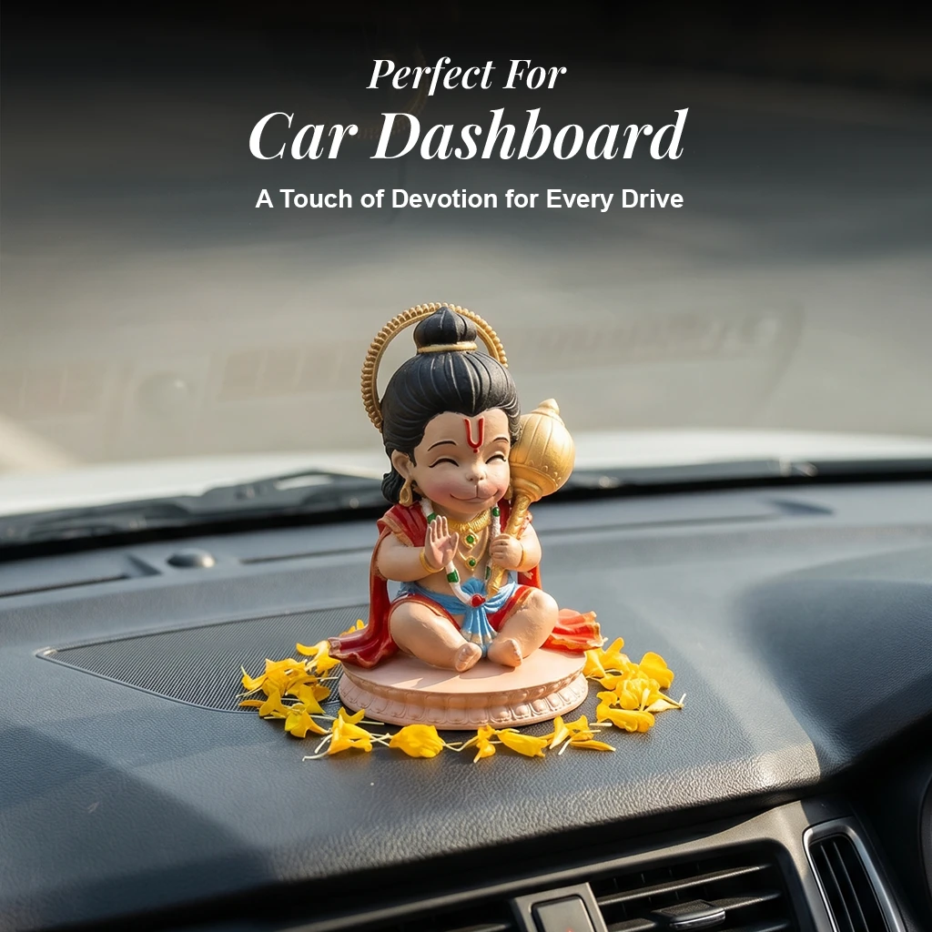 hanuman Idol for Car dashboard