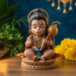 hanuman idol for car dashboard