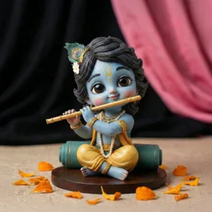 Adorable Shri krishna Idol With Flute