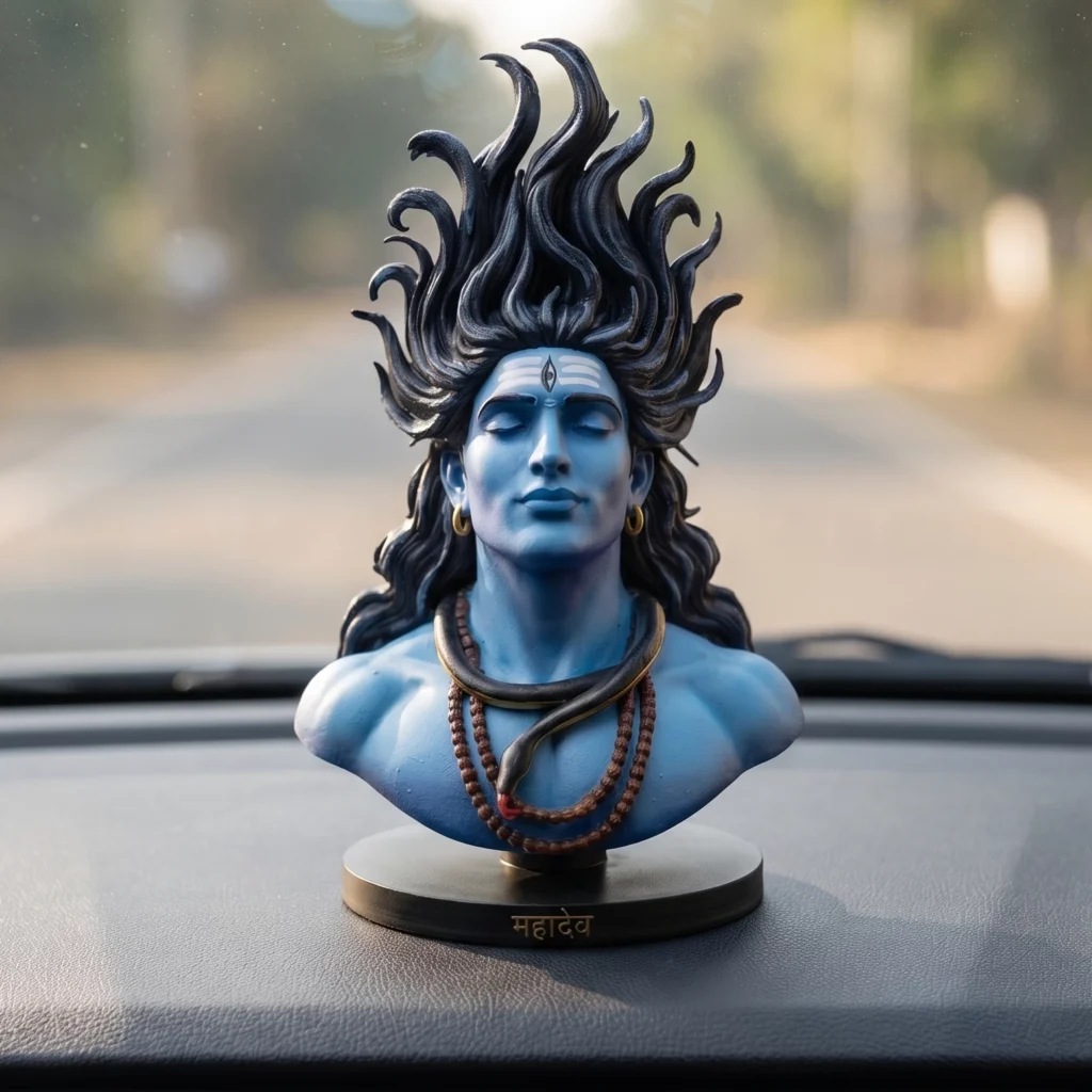3d printed shiva idol for car